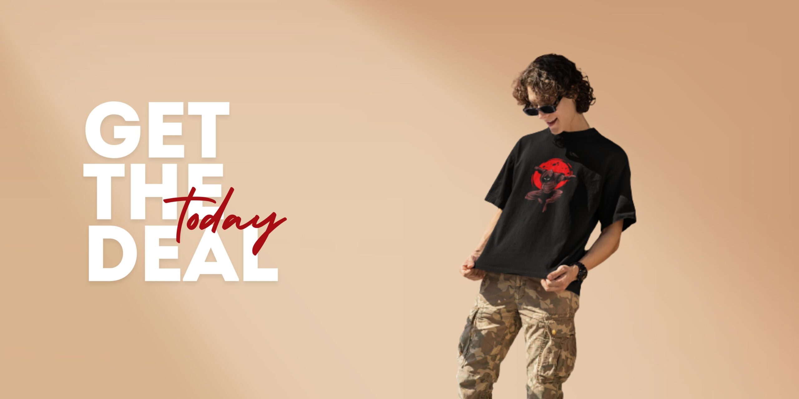 Gray and Black Minimalist Fashion Style Banner