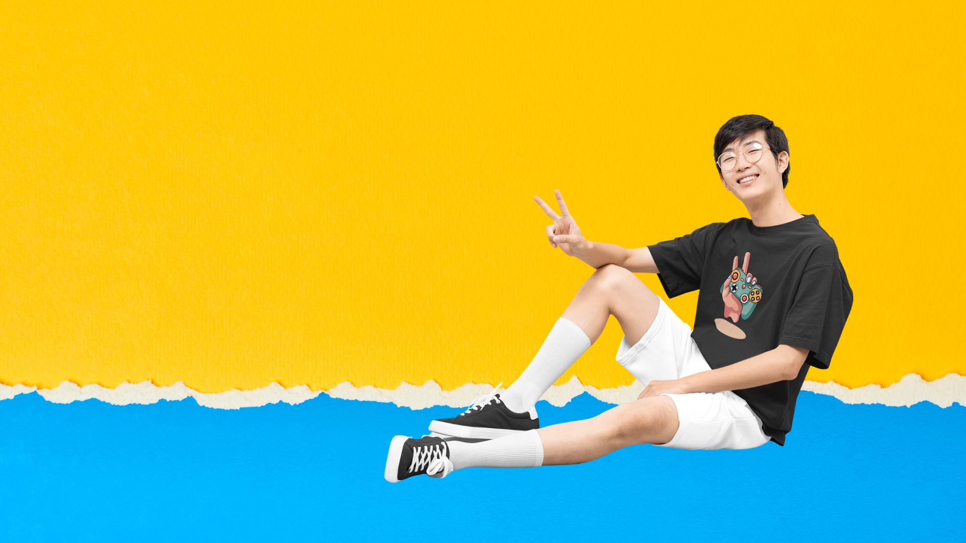 Red and Yellow Minimalist Simple Fashion Presentation - RA430dgsdffdgdf